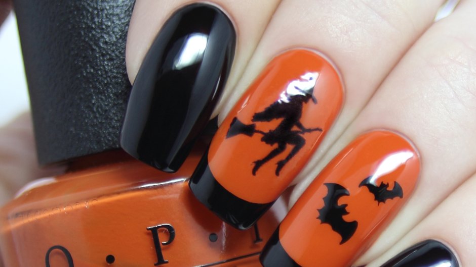 halloween-nails-witches
