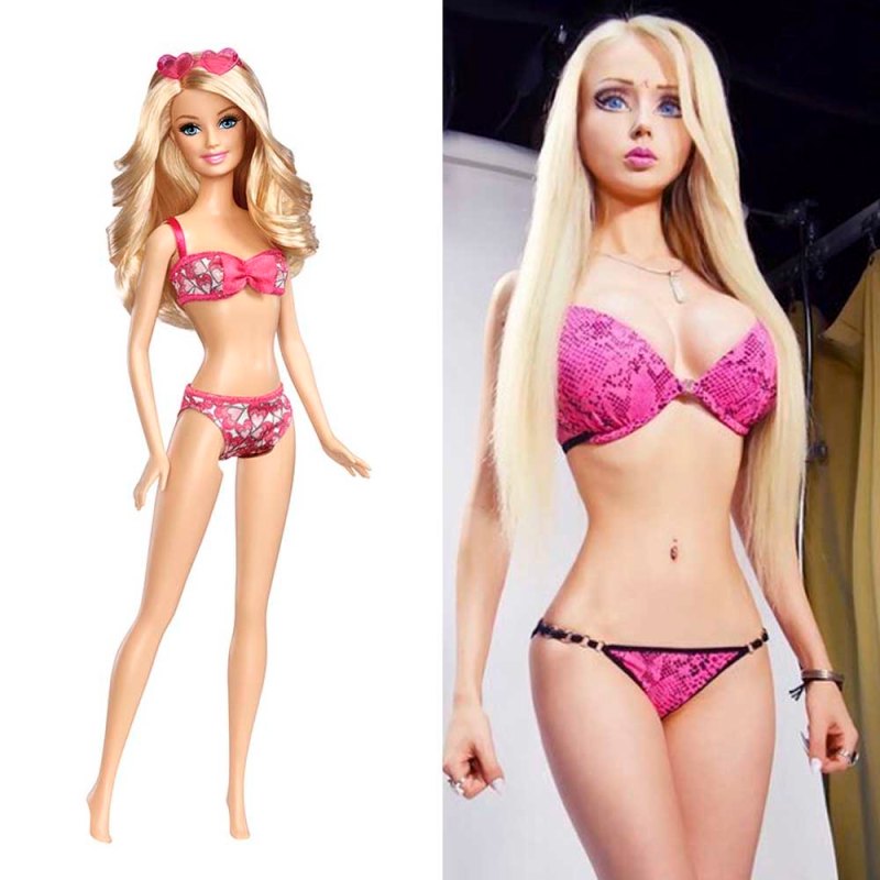 fisk og skaldyr tobak rynker Human Barbie Valeria Lukyanova Totally Looks Like These 10 Barbie Dolls -  Life & Style