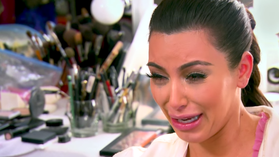 Kim Kardashian's Crying Face on KUWTK