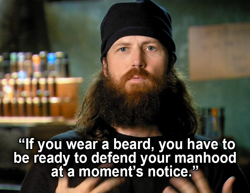 Jase duck dynasty beard quote 2