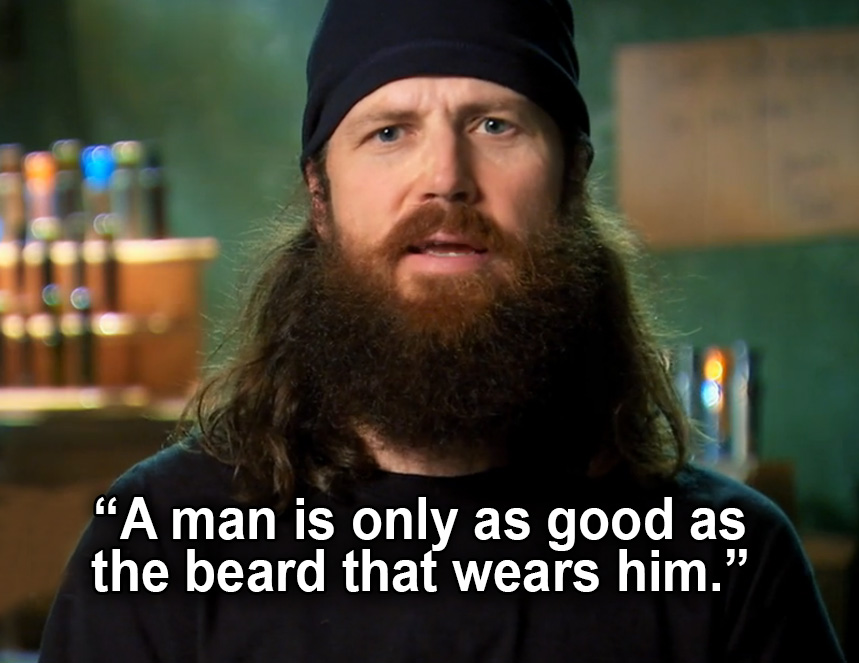 Jase duck dynasty beard quote 6
