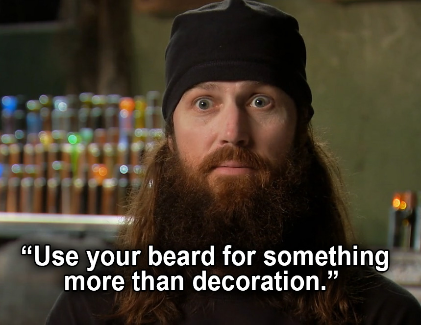 Jase duck dynasty beard quote 9