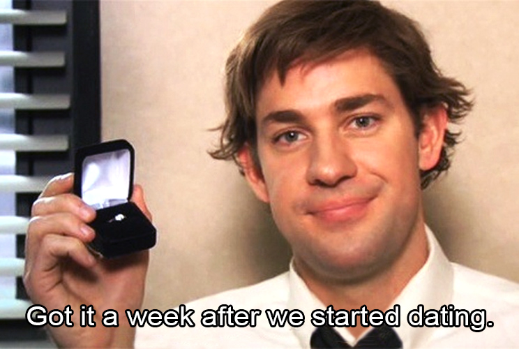 Jim and pam the office 3