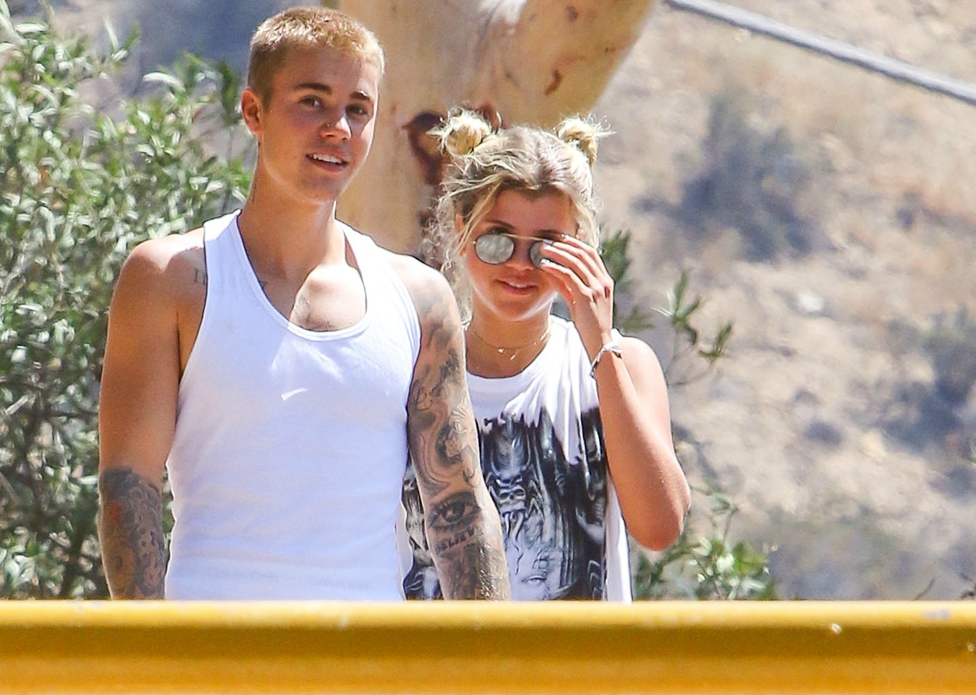 justin bieber sofia richie getty images