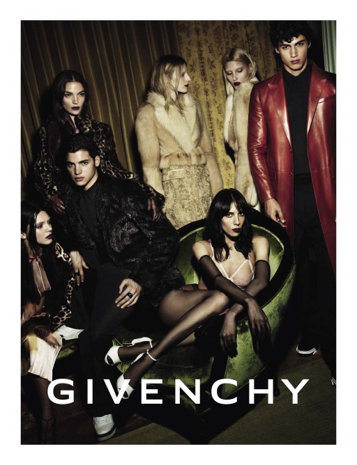 Kendall jenner givenchy fall 2014 campaign