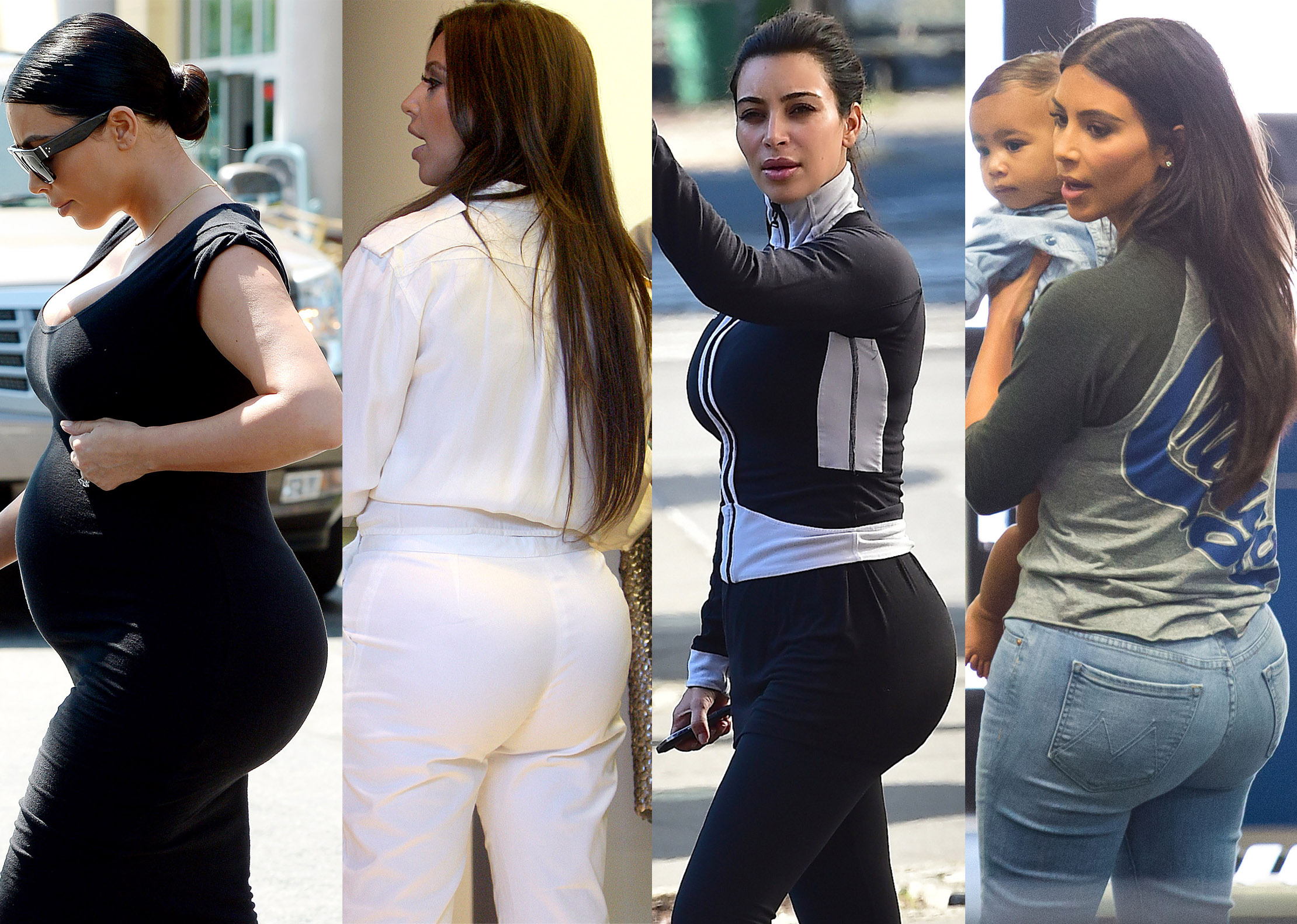 Kim kardashian booty