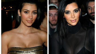 Kim kardashian hair