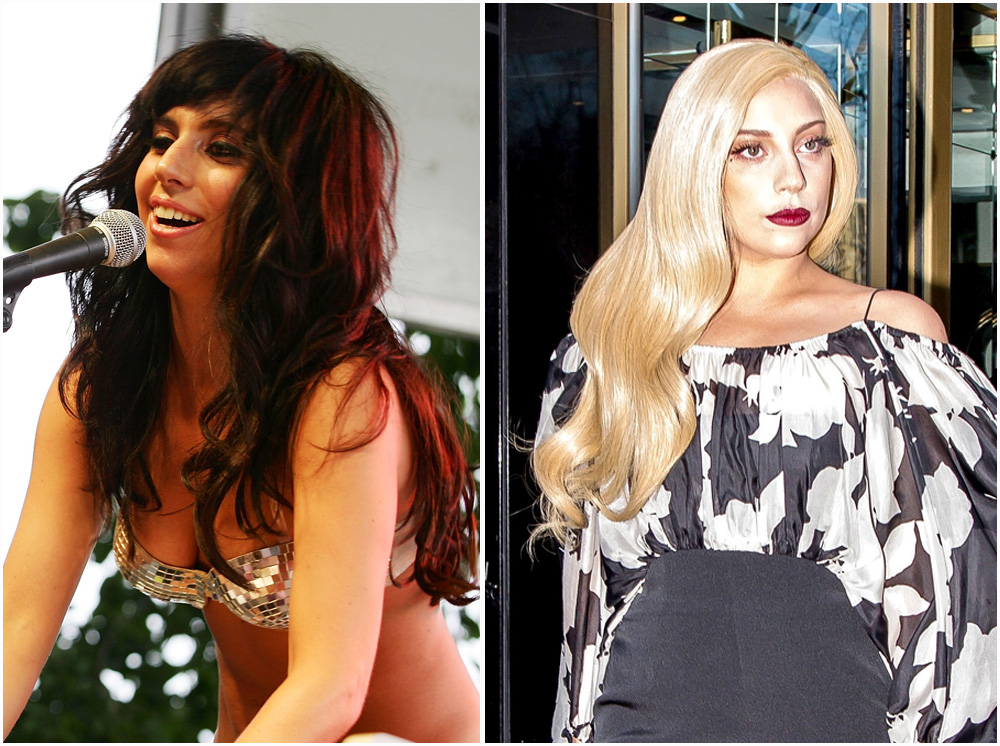Lady gaga hair color