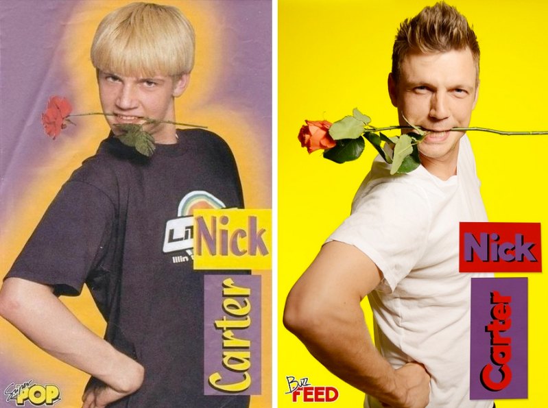 Nick carter poster backstreet boys