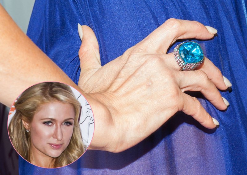 Paris hilton hands