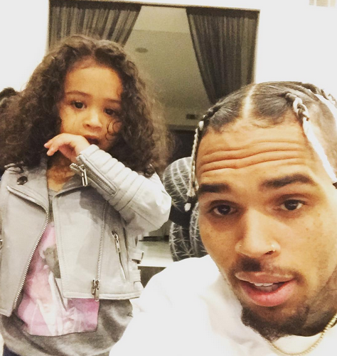 When did chris brown and nia have a one night stand?