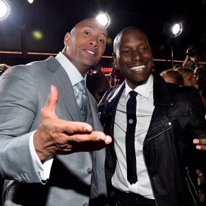 The rock tyrese gibson