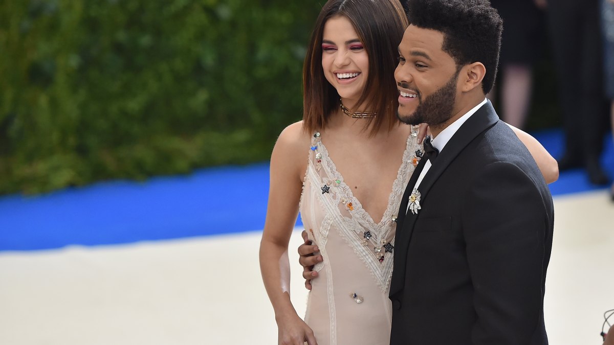 The weeknd selena gomez pic
