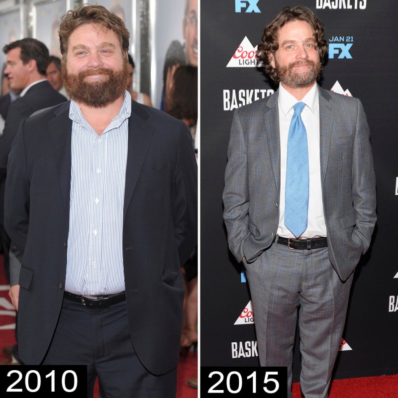 Zach galifianakis weight loss