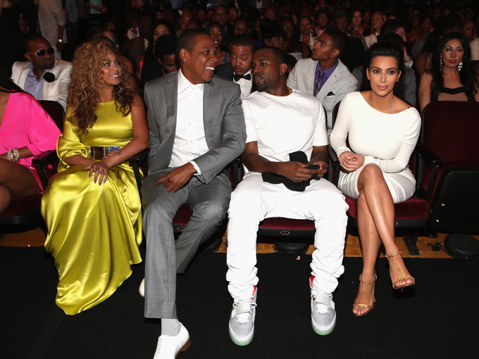 beyonce, jay z, kanye, kim