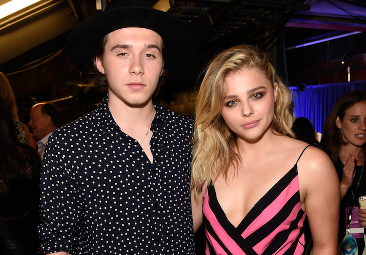 brooklyn beckham chloe grace moretz &mdash; getty