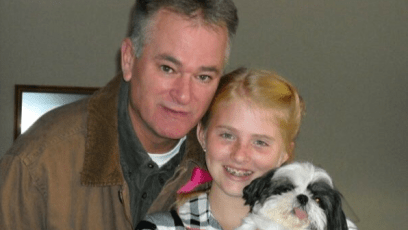 Dad daughter death flowers