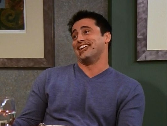 7 Signs You're the Joey Tribbiani of Your Family's Thanksgiving Dinner
