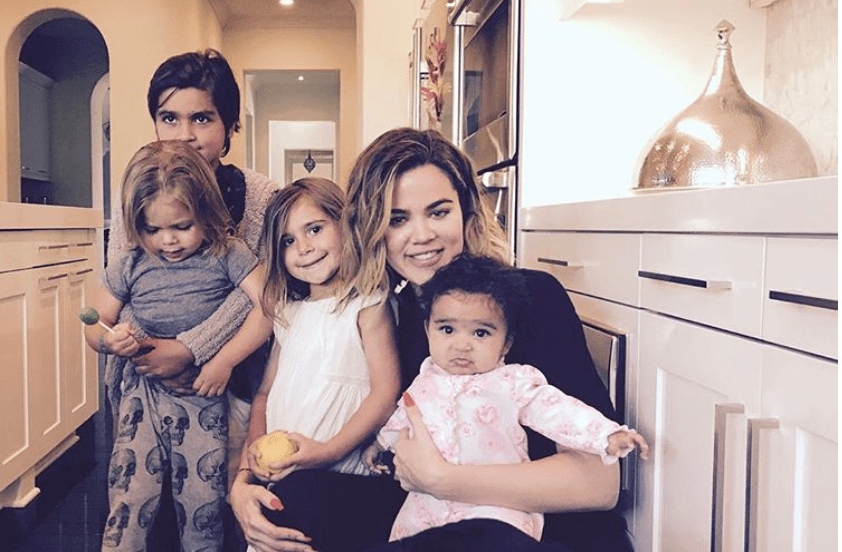Khloe kardashian mason penelope