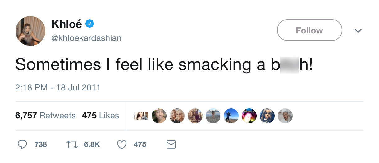 khlo&eacute; kardashian smack