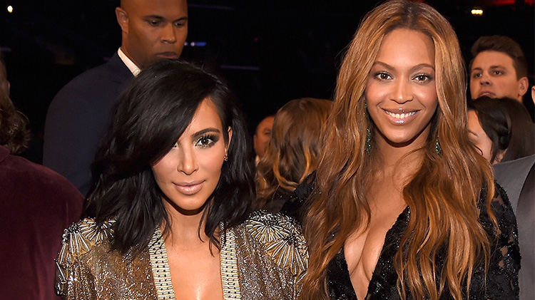 Kim and beyonce serena williams wedding