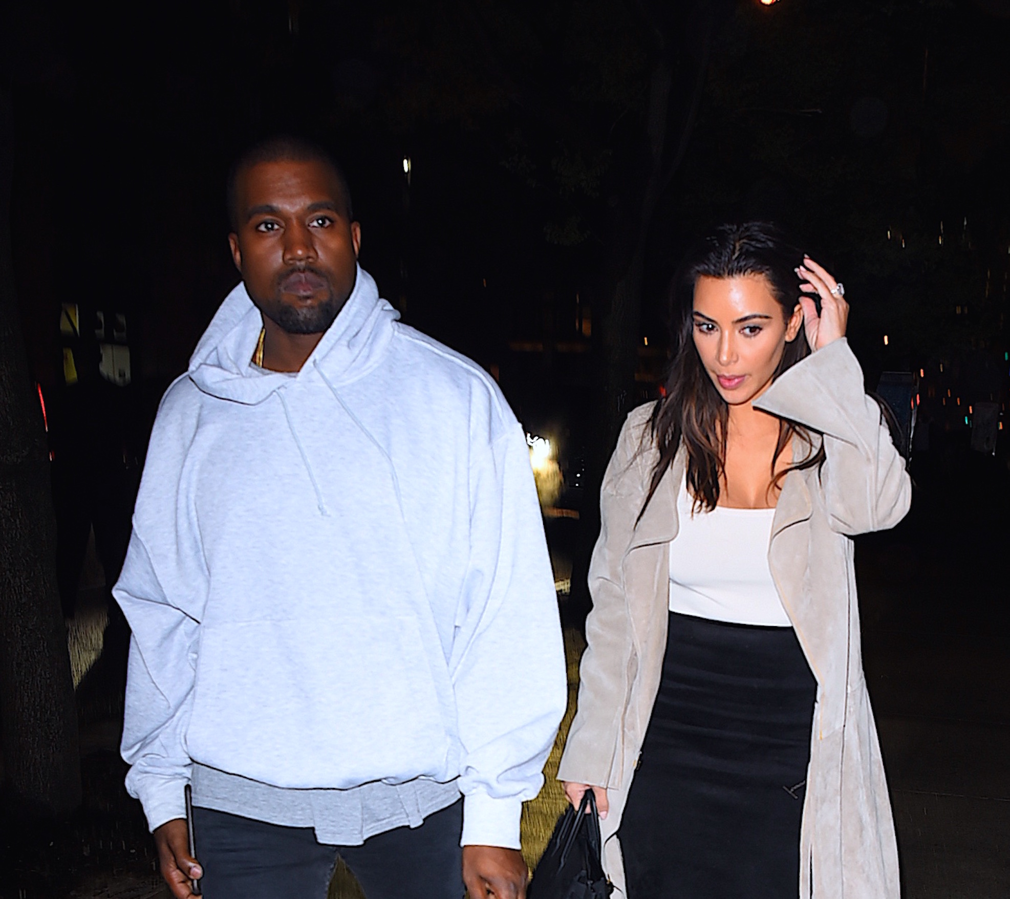 kim and kanye - getty images 