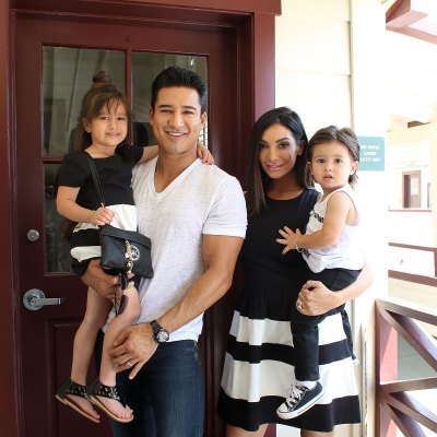 mario lopez courtney lopez getty images