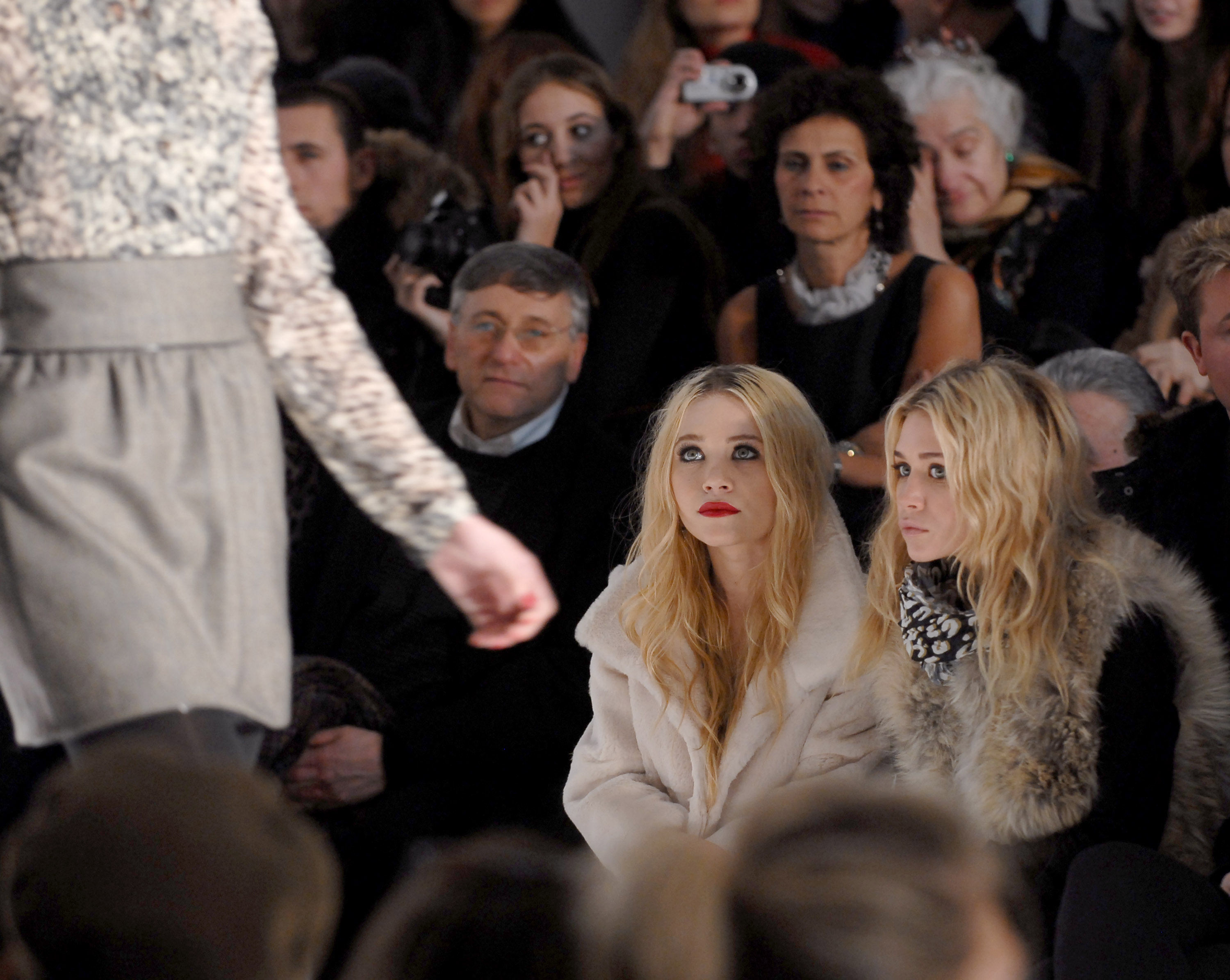 Olsen twins runway show
