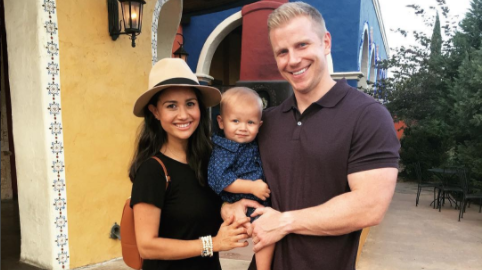 Sean Lowe and Catherine Giudici Hold Their Baby