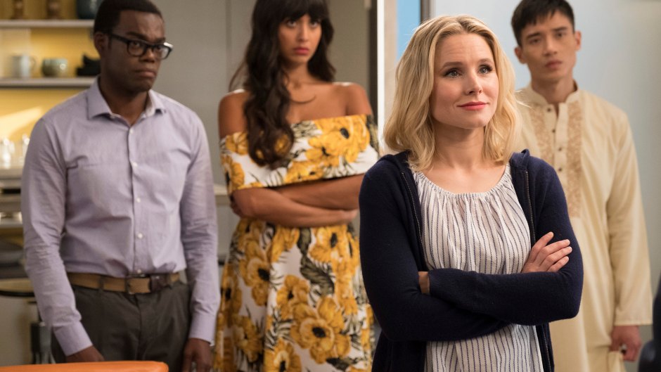 The good place back
