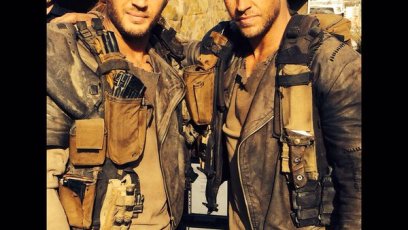 Tom hardy and stunt double