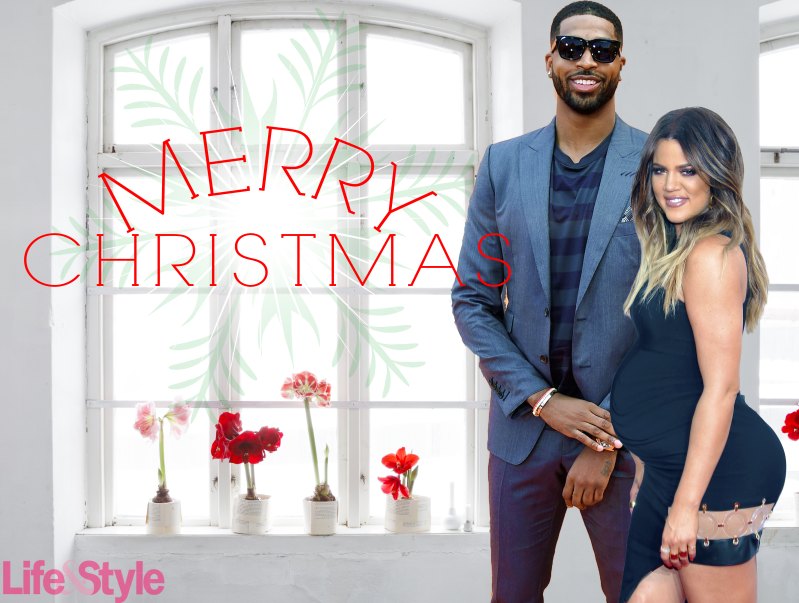 Tristan khloe xmas cards