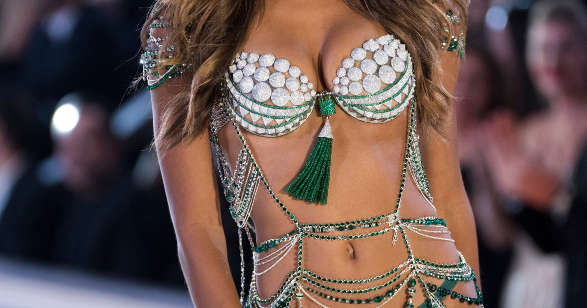 Jasmine Tookes Is Wearing the Victoria's Secret Fantasy Bra for
