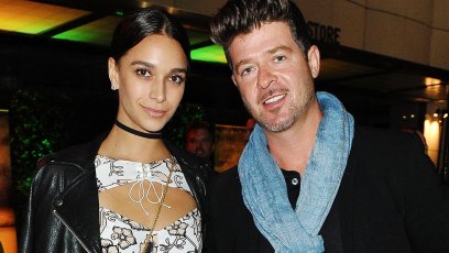 April love geary robin thicke girlfriend