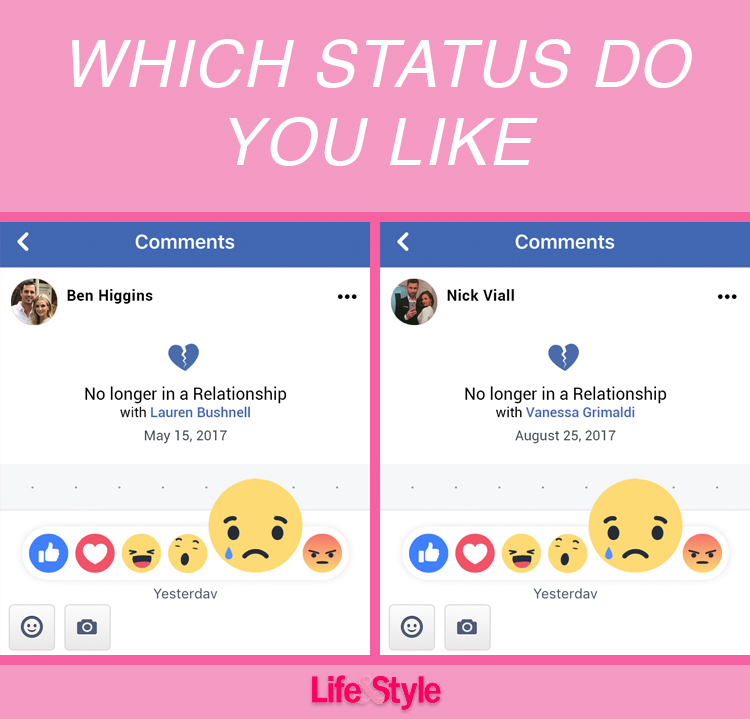 Bachelor breakup status ben nick