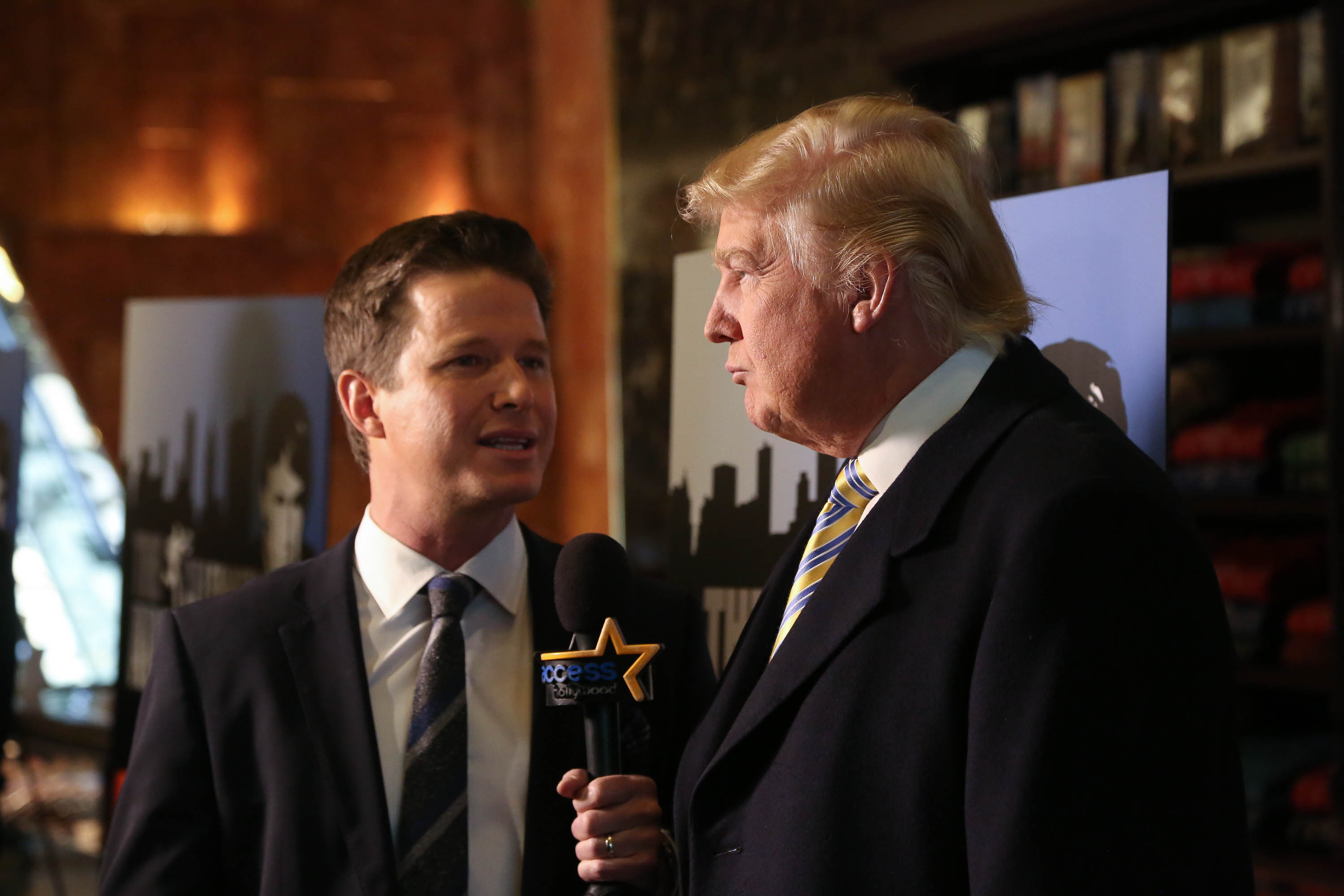 billy bush donald trump - getty
