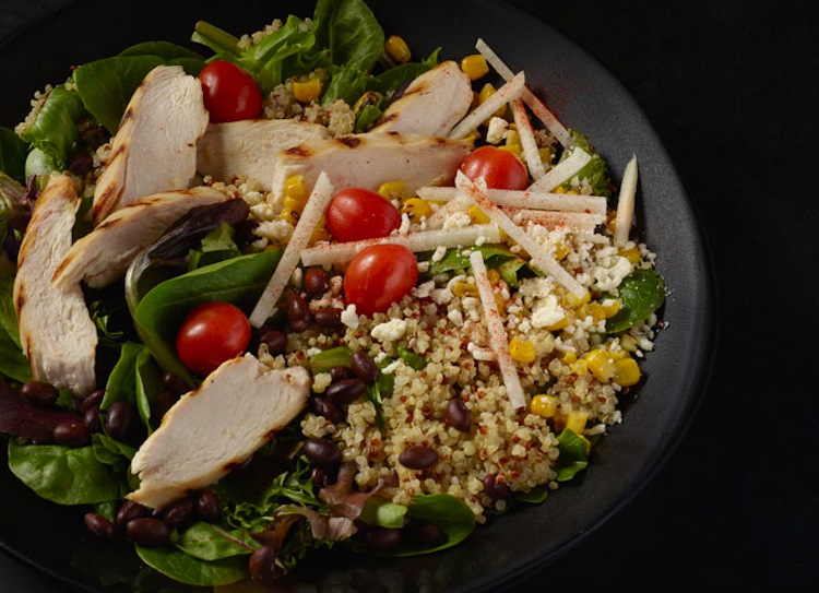 Chicken quinoa protein bowl