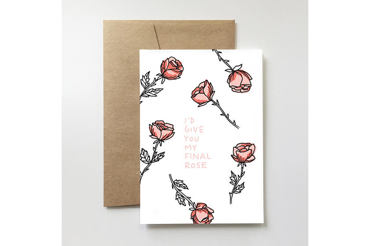 Id give you my final rose card