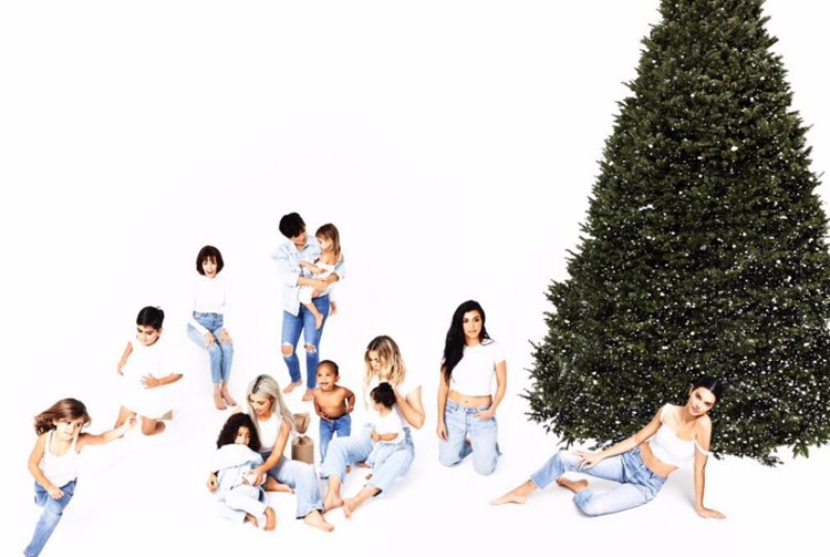 Kardashian christmas card