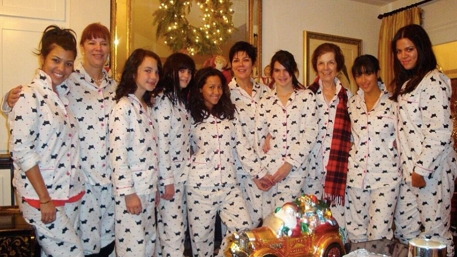 Kardashian christmas pajamas