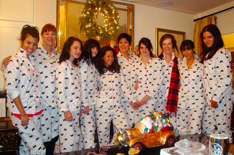 Kardashian christmas pajamas
