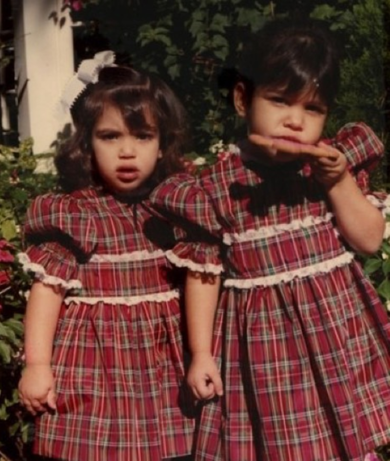 Kourtney eating gingerbread