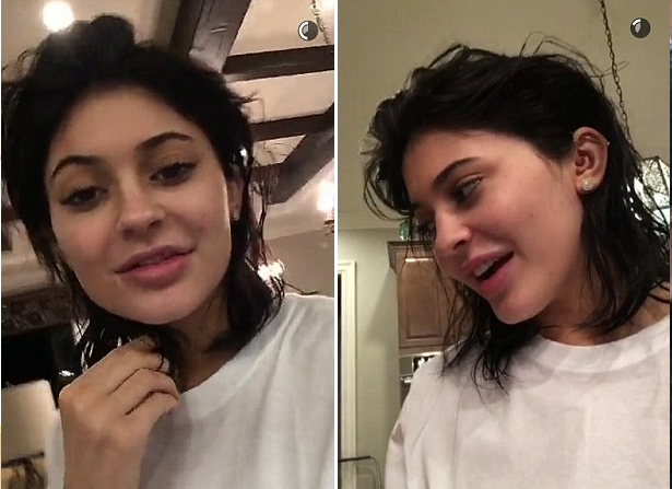 kylie jenner looking her age