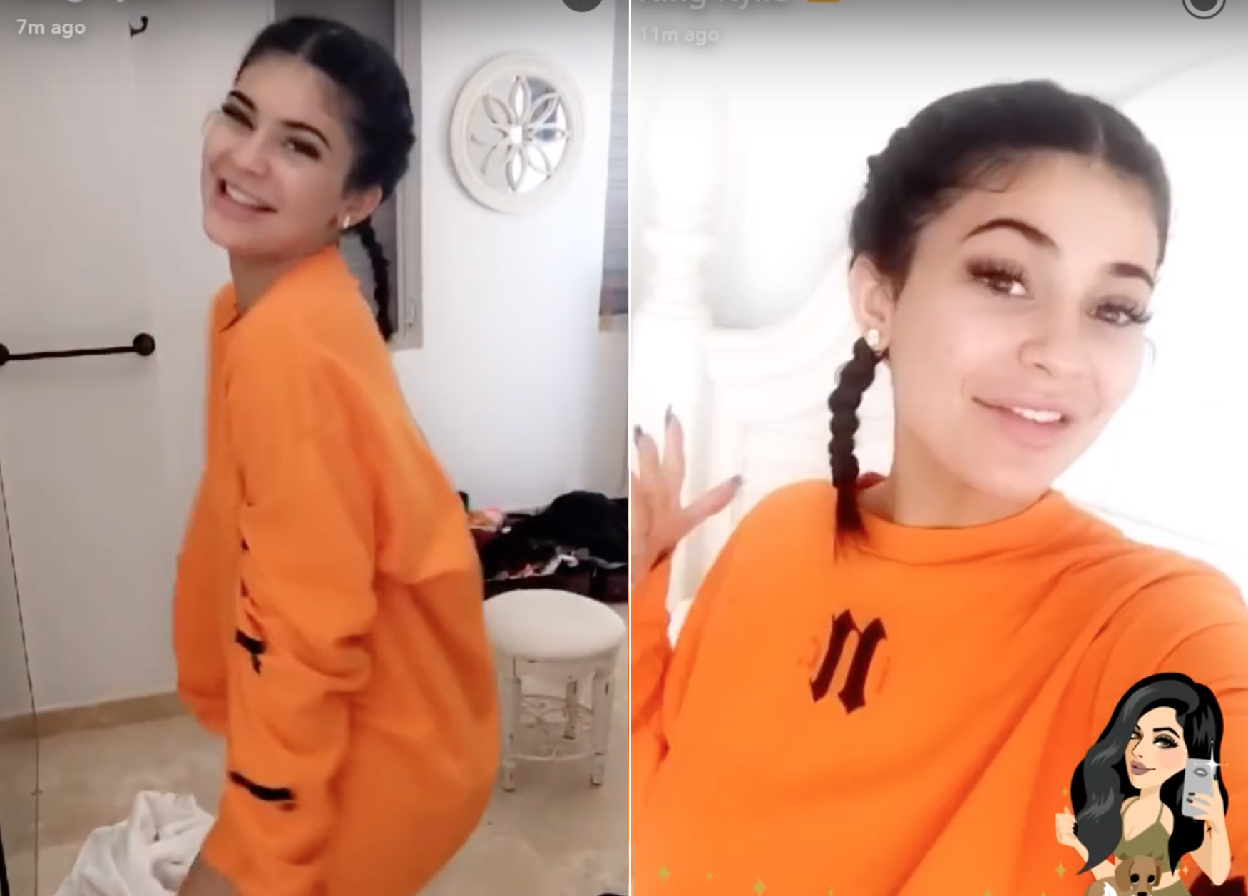 kylie jenner snapchat