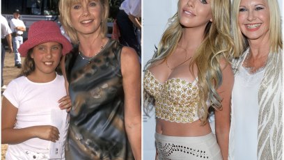 Olivia newton john and daughter chloe