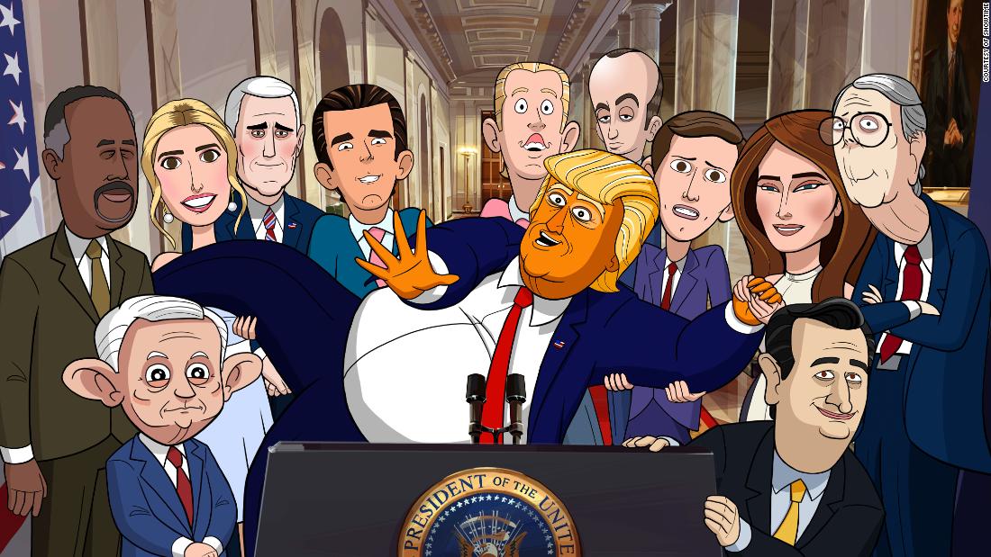Tv preview our cartoon president
