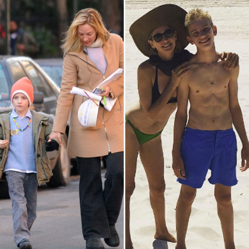 Uma thurman son levon
