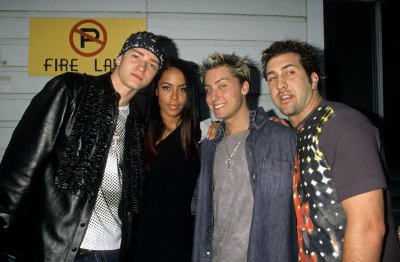 aaliyah and nsync, getty aaliyah and nsync, getty