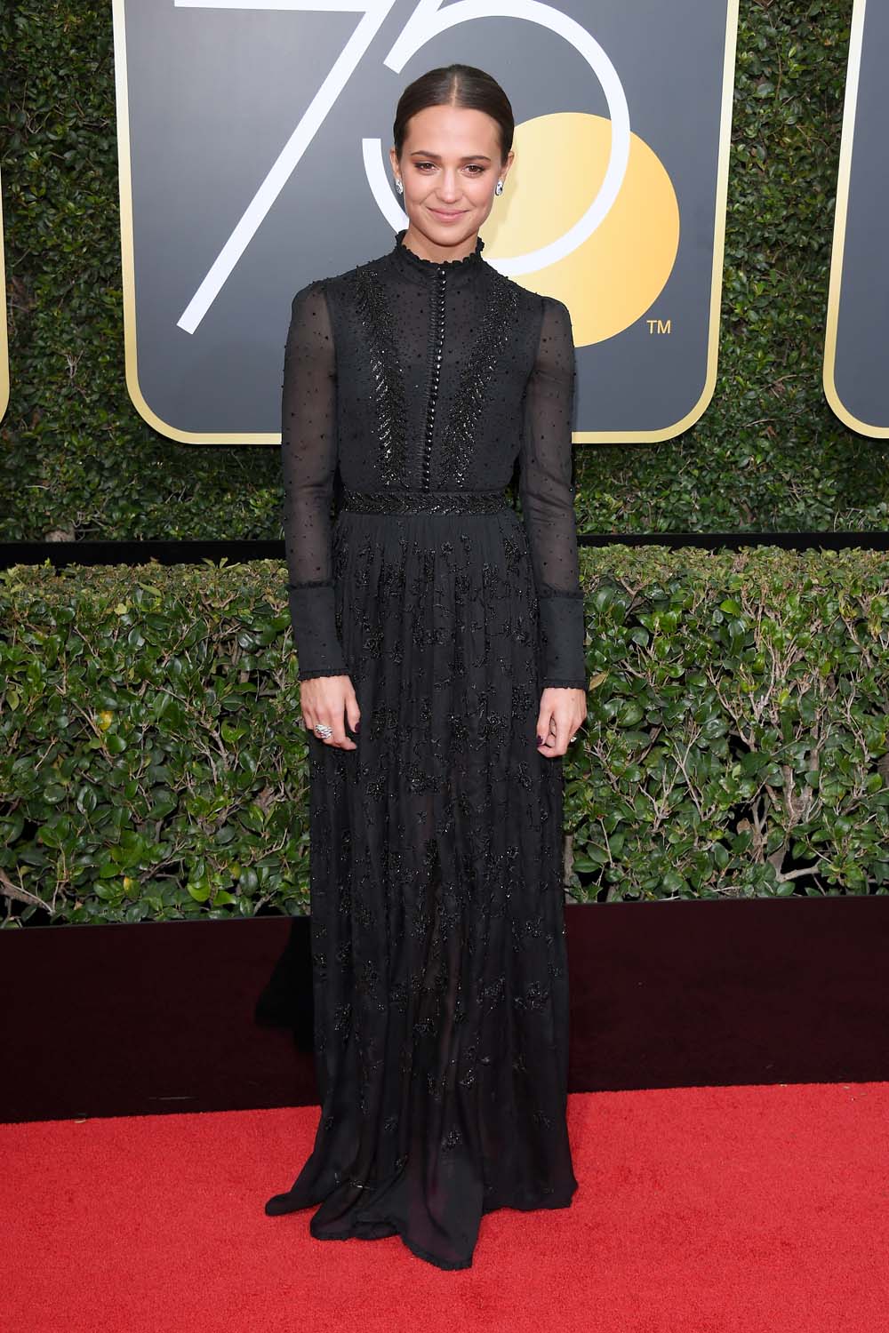 Golden globes alicia vikander