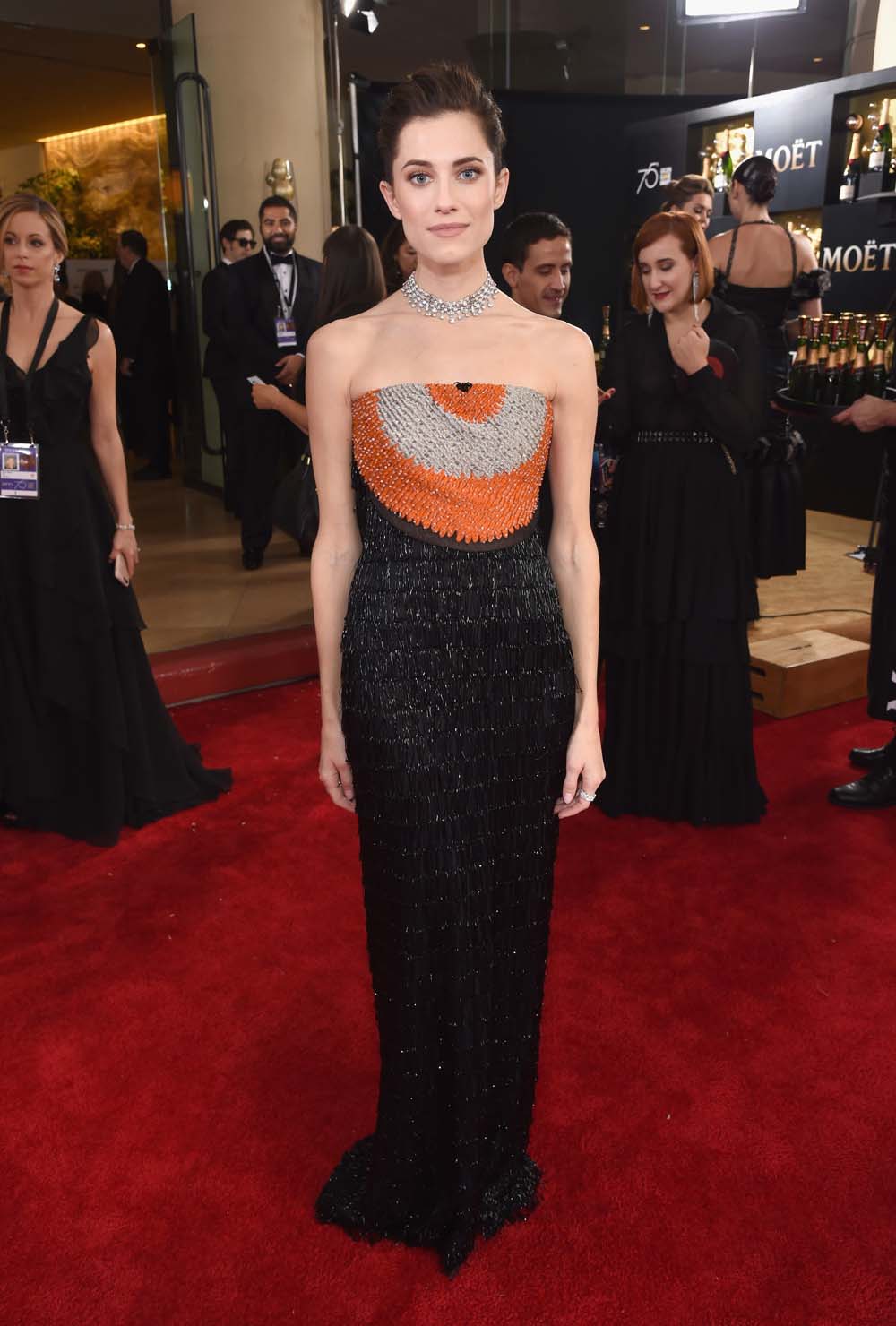 Golden globes allison williams